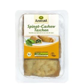 Bio Spinat-Cashew Taschen