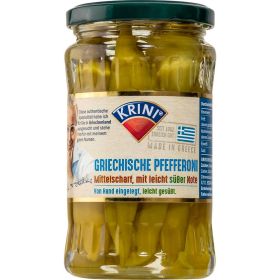 Griechische Pfefferoni, mit süßer Note