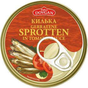 Sprotten in Tomatensoße