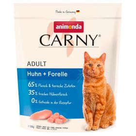 Katzen-Trockenfutter Carny, Huhn-Forelle