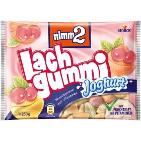 Lachgummi, Joghurt