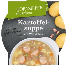 Kartoffelsuppe mit Würstchen