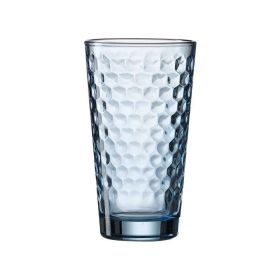 Longdrink Glas Favo, blau