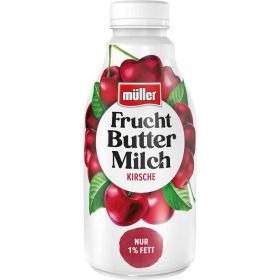 Fruchtbuttermilch, Kirsche