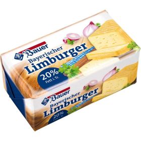 Bayrischer Limburger Weichkäse Knirps, zart würzig