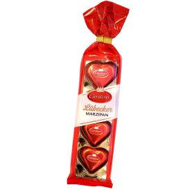 Edelmarzipan Herzen-Stange