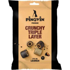 Pingvin Lakritz Crunchy Triple