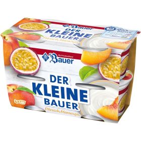 Der kleine Bauer, Pfirsich Maracuja, 4x100 g