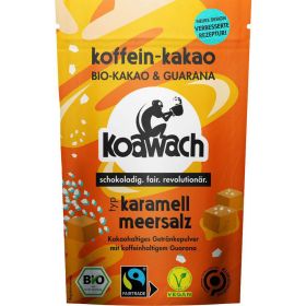 Bio Koffein-Kakaopulver, Kakao & Guarana, Karamell/Meersalz