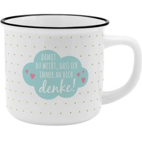 Tasse Becher Denke