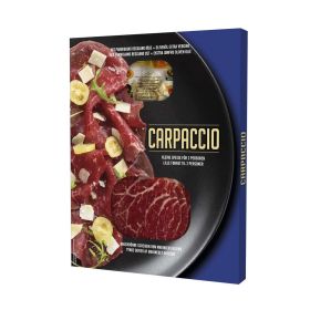 Rinder-Carpaccio, mit Parmigiano Reggiano