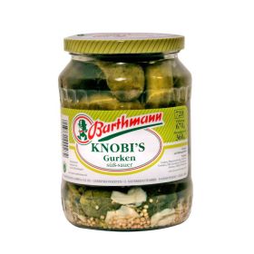 Knobi's Gurken, süß-sauer