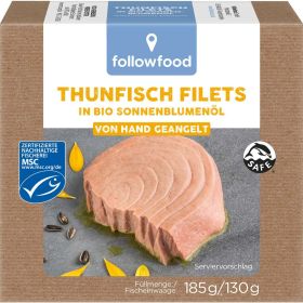 Link zu  MSC Thunfisch Filets in Bio-Sonnenblumenöl