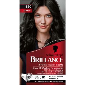 "Brillance" Haarfarbe, Schwarz 890