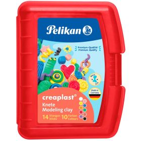 Kinderknete Creaplast, 10 Farben