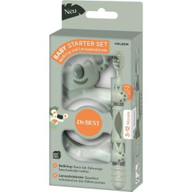 Baby Starter-Set, Beißring & Lernzahnbürste