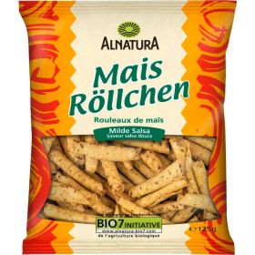 Bio Mais-Chips Maisröllchen, Milde Salsa