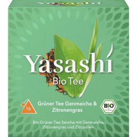 Link zu  Bio Grüner Tee, Genmaicha-Zitronengras