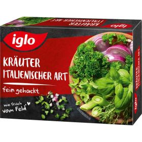 Kräuter Italienischer Art, fein gehackt tiefgekühlt