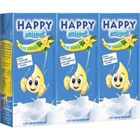 Link zu  Milchgetränk Happy Drink, Vanille, 3 x 200ml