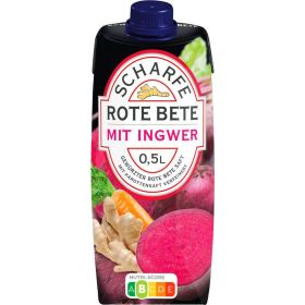 Scharfe Rote Beete mit Ingwer