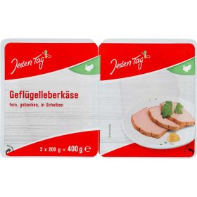 Geflügel-Leberkäse