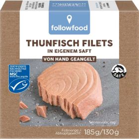 MSC Thunfisch Filets, Natur