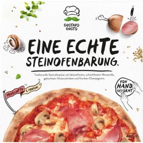 Steinofenpizza Prosciutto/Funghi, tiefgekühlt