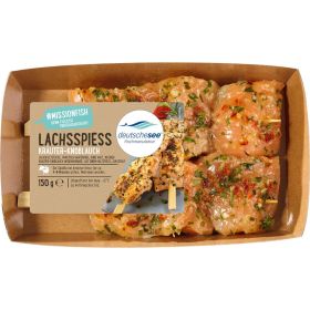 Lachsspiess Kräuter-Knoblauch