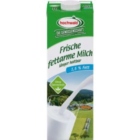 Frische, fettarme Milch, länger haltbar 1,5% Fett