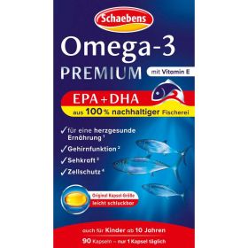 Omega 3-Kapseln aus Lachs- & Fischöl