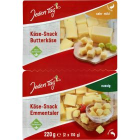Link zu  Jeden Tag Käse-Snack, je 220 g