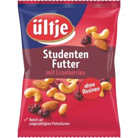 Studentenfutter mit Cranberries