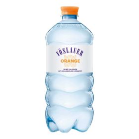 Wasser mit Orange, prickelnd