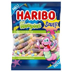 Fruchtgummi Raupies, Sauer