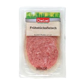 Frühstücksfleisch in Scheiben