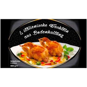 Italienische Wachteln aus Bodenhaltung