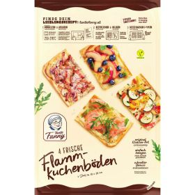 Frische Flammkuchenböden