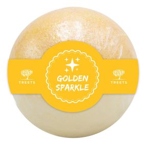 Bubble Badekugel, Glitzer Golden