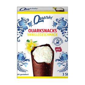 Quarksnacks Vanille