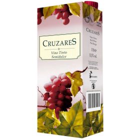 Cruzares Tinto Semidulce Tetra, Rotwein