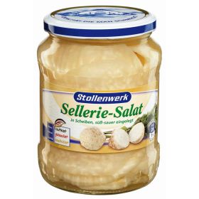 Sellerie-Salat, in Scheiben
