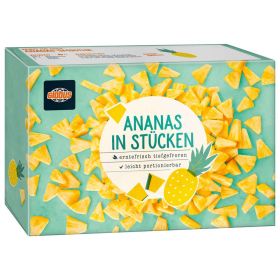 Ananasstücke, tiefgekühlt