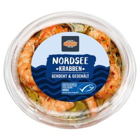 Nordseekrabben, gekocht & geschält