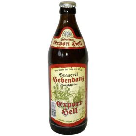 Export Bier, hell 5%