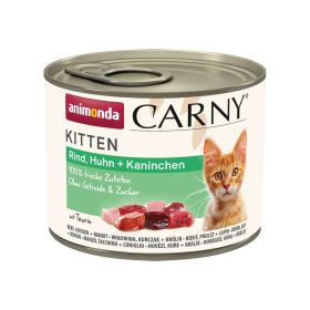 Katzen-Nassfutter Kitten, Rind/Huhn/Kaninchen