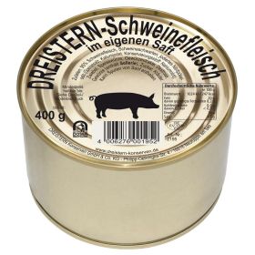 Schweinefleisch im eigenen Saft