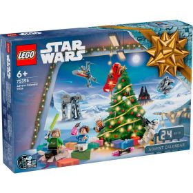 LEGO Star Wars Adventskalender 2024, Bauspielzeug mit Minifiguren 75395