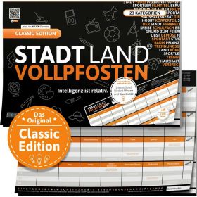 Stadt Land Vollpfosten Classic Edition