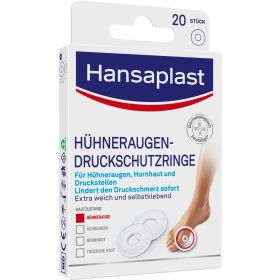 Hühneraugen-Druckschutzringe, 20 Stück